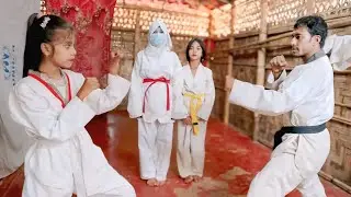 TAEKWONDO BASIC POOMSE 1 | FIGHT SELF DEFENCE | Part: 2 | TKD.MR.SELIM.🇧🇩🇰🇷🇲🇲🥋