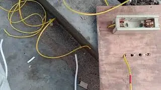 New temporary EB (or) GRID service line wiring work in TAMIL