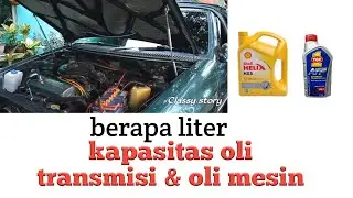 volume oli mesin & oli perseneling daihatsu charade classy g102 social @Classy Story
