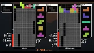 [TETRIO] Passthrough moment vs czsmall 패스스루 없다며...