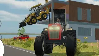 Tractor 🚜 trolley or JCB machine 