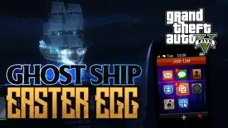 GTA V: GHOST SHIP EASTER EGG (VERY SPOOKY)