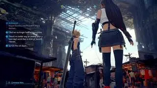 Strolling through the midgar slums - final fantasy VII remake
