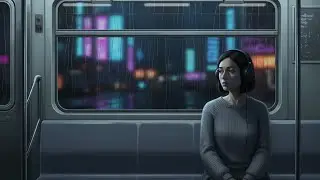 Midnight Train, No Destination | Relaxing Lo-Fi & Rain