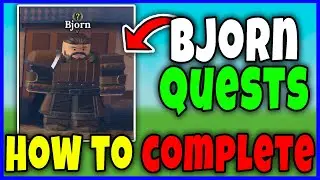 How to COMPLETE BJORN QUESTS in THE FORGE FAST - COMPLETE BJORN QUEST GUIDE Roblox