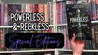 The Bookish Box Edition of Powerless and Reckless by Lauren Roberts