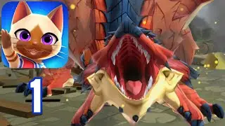 Monster Hunter Puzzles - Part 1 - Gameplay Walkthrough - Quest 1-11 (Android, iOS)