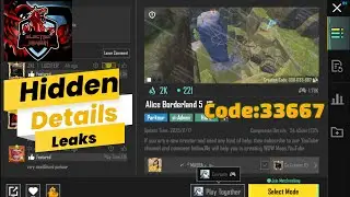😱 ALICE BORDERLAND 5 BGMI WOW Map | Code: 33667 | Electro Drago
