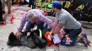 Globe photographer&rsquo;s photos showcase horror, Boston's strength after bombing