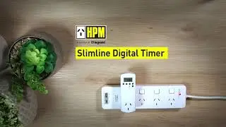 HPM Slimline Digital Timer