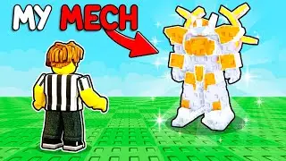 I Built THE STRONGEST MECH in Roblox build a mech...