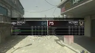 Call of Duty®: Modern Warfare® Remastered TEAM DEATHMATCH CRASH GOT KILLCAMED PS4