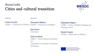 Round table: Cities and cultural transition