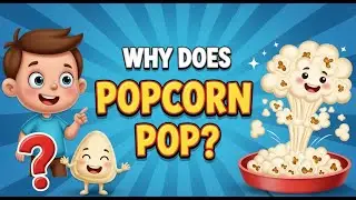 Why Does Popcorn Pop? 🍿 | Fun Science Song for Kids