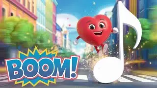 Five Little Happy Heart Song: Nursery Rhymes & Kids Songs| Sing Along
