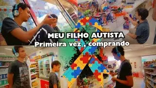MEU FILHO AUTISTA 🧤COMPRANDO PRESENTE SOZINHO PELA PRIMEIRA VEZ🎁🌻