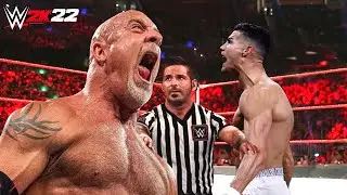 Goldberg vs Cristiano Ronaldo (WWE 2K22)