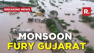 Monsoon Fury: 4 Dead, 7 Feared Trapped Under Debris As Building Collapses In Junagadh