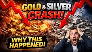 Gold Price Crash Today? Silver Falling Fast | Causes, Risks & Smart Strategy