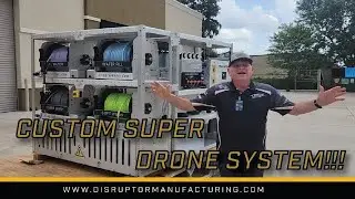 Custom Drone System for Enclosed Trailer