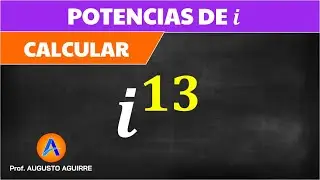 Powers of i | i^13 | i raised to the 13th power