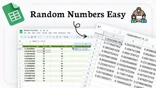 How to Assign a Random Number to Each Entry in Google Sheets
