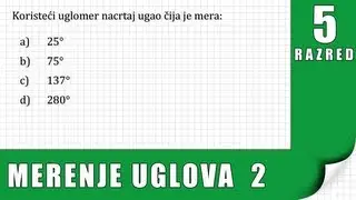 Merenje uglova - Zadatak 2