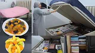 تنظيم وترتيب الخزانة بروتين خفيف وممتع💪