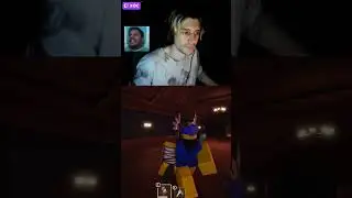 XQC, Jesse, & Dizzy Play Roblox Doors #4 #shorts