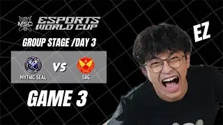 Mythic SEAL vs  Selangor Red Giants | Game 3 | EWC 2025 | RubyDD