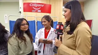 Transforming Smiles at News18 Network Noida Office: Colgate’s AI-Powered Oral Health Camp!