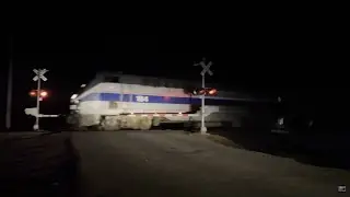 Amtrak P42DC Phase IV Heritage Unit #184 Leading The California Zephyr East Out of Denver, CO