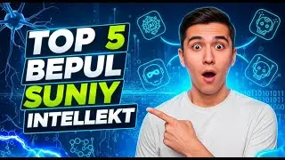 TOP 5 TA BEPUL SUNIY INTELLEKT 🔥 | AI bilan Ishlashni O&lsquo;rgan! #suniyintelekt