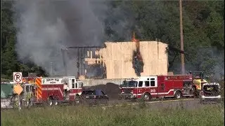 Tyburn Road PennDOT Shed Fire | 9/30/18 | Falls Township, PA