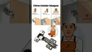 C&oacute;mo instalar bisagras #tips