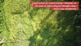 Construction of Land Levelling / Shaping on the land of Akhra Mog|| Baishnabpur VC