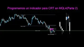 Programamos un indicador para CRT en Mql4 (Parte 2&ordf;)