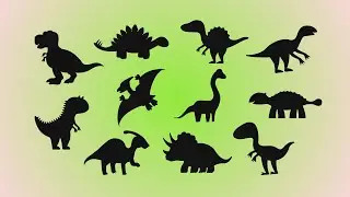 Guess the Dinosaur Shadow Quiz | Shadow Game | Fun Dino Learning Video for Kids