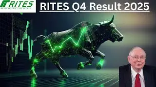 RITES Q4 Result 2025 - Stock Soars 11% In Trade | Rev at ₹615.43 Cr, PAT to ₹141.33 Cr