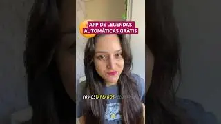 Legendas autom&aacute;ticas GR&Aacute;TIS com esse app de edi&ccedil;&atilde;o 🤩✨| DICA DE APP