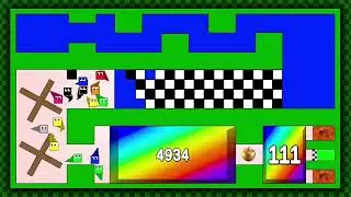 square race 2d animation game squares game #squarerace #setisfying #squre #games #amazing #crazy