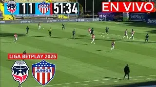 FORTALEZA VS JUNIOR En Vivo Hoy 🔴 Liga Betplay Fecha 19 Partido en vivo