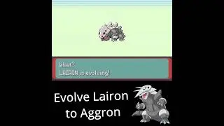 get Aggron in Pok&eacute;mon Emerald 🗻 #shorts