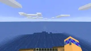 Minecraft honey block flying machine raft