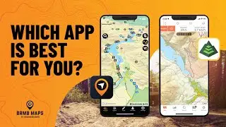 BRMB Maps vs Gaia GPS