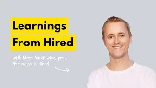 Learnings From Starting 99designs & Hired With Matt Mickiewicz | EM Group Chat #199