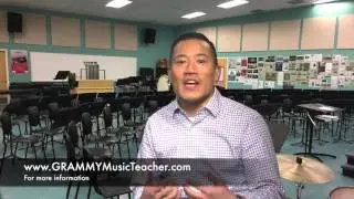 2015 GRAMMY Music Educator Award Recipient - Jared Cassedy
