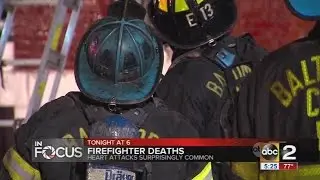 Heart attack leading cause of firefighter deaths