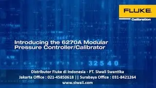 Fluke Calibration Demo Video : 6270A Modular Pressure Controller Calibrator