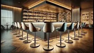🪑 Signature Design by Ashley Valebeck Rustic Farmhouse Swivel Bar Stool | Best Swivel Bar 🪑